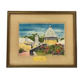 Adolph Treidler Old Buttery Somerset Bermuda Print