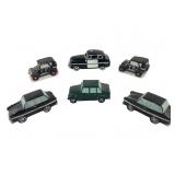 Assorted Porcelain and Resin Miniature Cars