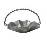 Farber & Shlevin Hand Wrought Aluminum Basket
