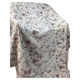 Floral Vine Pattern Quilted Bedspread