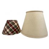 Pair of Assorted Fabric Lampshades