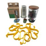 Misc Lot: Earthmate CFL Bulbs, Oreck Air Purifier