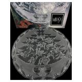 Mikasa 12 Days of Christmas Glass Platter