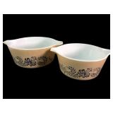 Pyrex Homestead Pattern Casserole Dish Set