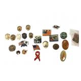 Assorted Collection of Commemorative and Award Pin