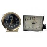 Equity and Westclox Alarm Clock Pair