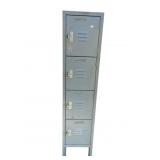 Industrial Four-Tier Metal Locker
