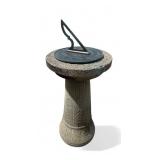 Cast Bronze and Concrete Garden Sundial