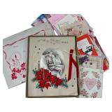 Vintage Mid-Century Holiday and Valentine Card Lot