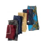 Yves Saint Laurent and Assorted Pocket Squares