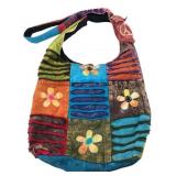 Rising International Cotton Patchwork Hobo Bag