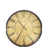 Sterling & Noble Wall Clock, 20" Dia.