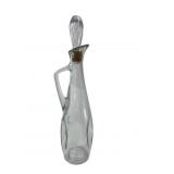 Federal Glass Co. Clear Glass Decanter