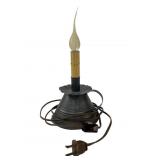 Gilbert Tinned Metal Chamberstick Style Lamp