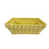MCM Ungemach Pottery Co. Yellow Speckle Planter