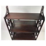Butler Wood Wall Shelf with Mirror and Drawers