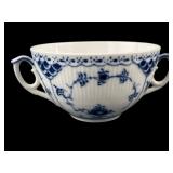 Royal Copenhagen Blue Fluted Half Lace Soup Bowl