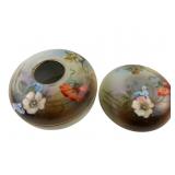 Royal Rudolstadt Porcelain Hair Receiver and Jar