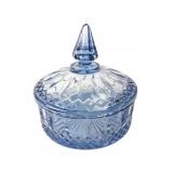 VTG Indiana Glass Princess Diamond Point Candy Dis