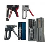 Craftsman and Assorted Staple Guns and Impact Driv