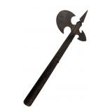 Spanish Decorative Poleaxe with Wood Shaft