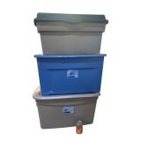 Sterilite 35 Gallon and Assorted Plastic Totes