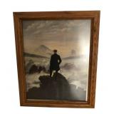 Caspar David Friedrich Wanderer Above the Sea of M