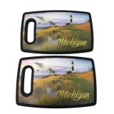 Goerwal Bamboo Michigan Lighthouse Cutting Boards