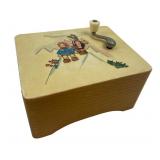 Reuge Swiss Musical Movement Hand-Crank Music Box
