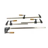 Set of 4 Steel Bar Clamps