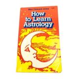 How to Learn Astrology Book 1977 PB