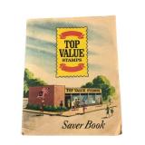 Top Value Stamps Saver Book with Stamps
