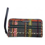 Vera Bradley Midtown RFID Wristlet in City Plaid