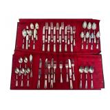 Puritan Silverplate Flatware Set, 48 Pieces