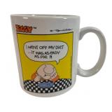 Ziggy Tom Wilson Stoneware Mug I Went Off My Diet