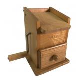 Shaki Wooden Hand-Crank Rotary Grater