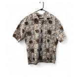 VTG Hilo Hattie Hawaiian Shirt Coconut Buttons XL