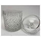 Baccarat Cut Crystal Biscuit Jar for Saks Fifth Av