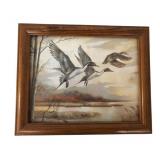 Framed Northern Pintail Duck Artwork