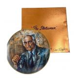 Don Ruffin 'The Statesman' Limited Edition Plate