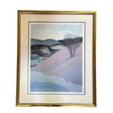 Judith Lerner Vershire Hills Signed Lithograph