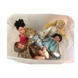 Collection of Vintage Dolls and Cloth Dolls
