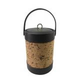 VTG Georges Briard Cork Ice Bucket with Lid