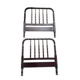 VTG Spindle Bed Headboard and Footboard Pair