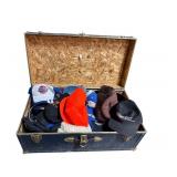 Vintage Sports and Military Themed Hat Collection