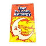 How to Learn Astrology Book 1977 PB