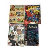 DC and Marvel Comic Book and Activity Book Lot