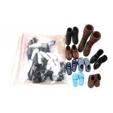 Assorted Action Figure Shoes and Boots Lot