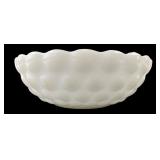 Milk Glass Hobnail Pattern Bowl