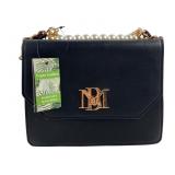Badgley Mischka Vegan Leather Two-Tone Handbag